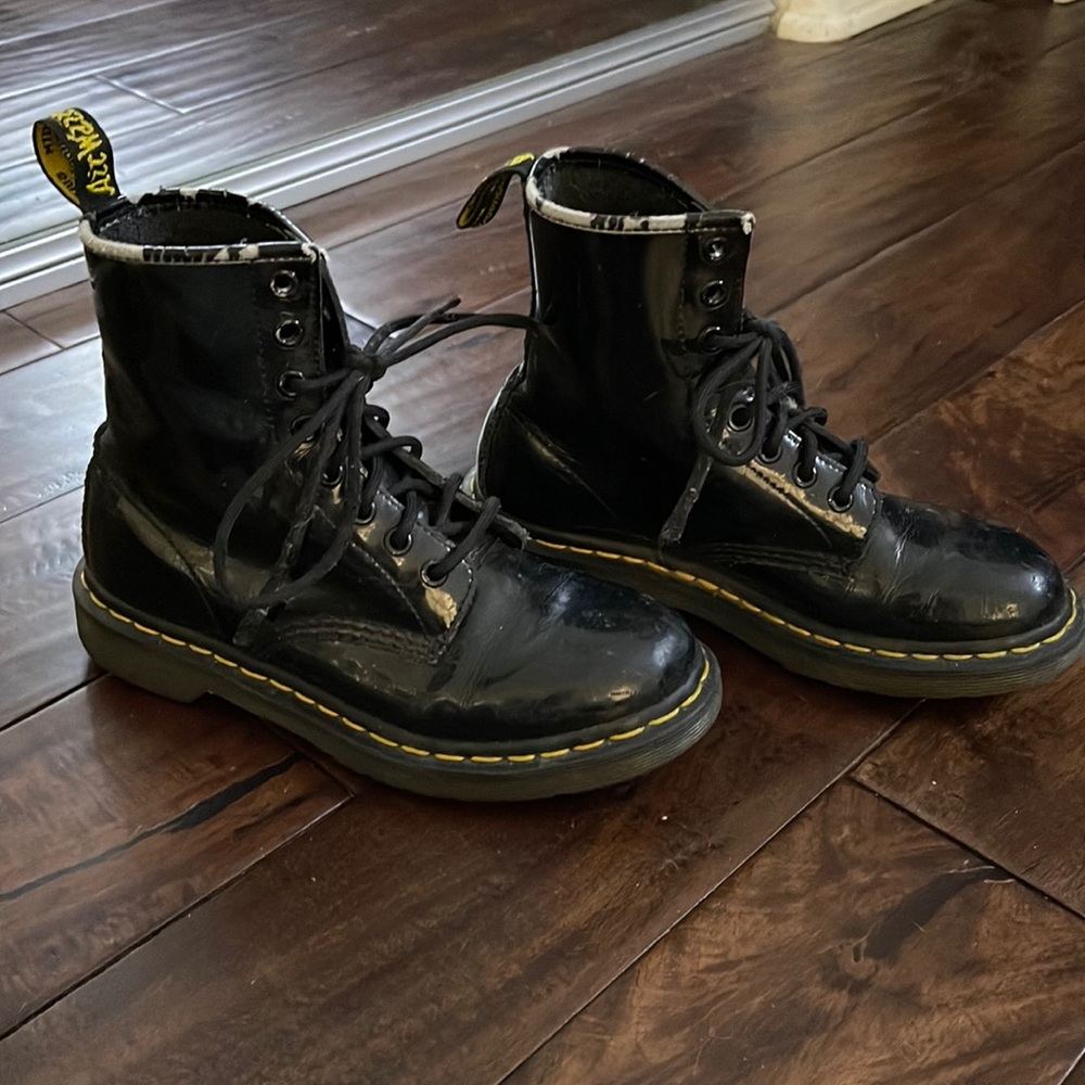 black doc martins